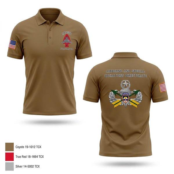 Short Sleeve Performance Polo, ABNSOD, Army, Teamtime, Team time, sublimation, custom sports apparel, team uniforms, spirit wear, spiritwear, sports uniforms, custom shirts, team store, custom team store, fundraiser sports, apparel fundraiser