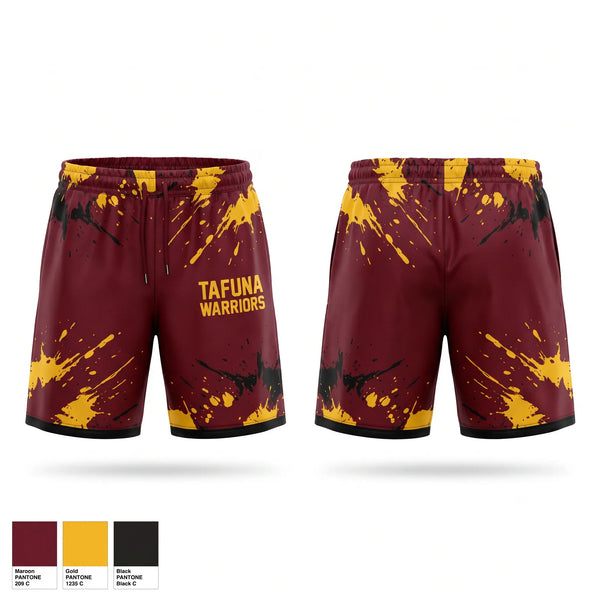 Athletic Shorts With Pockets, TAFUNA WARRIORS, , Teamtime, Team time, sublimation, custom sports apparel, team uniforms, spirit wear, spiritwear, sports uniforms, custom shirts, team store, custom team store, fundraiser sports, apparel fundraiser