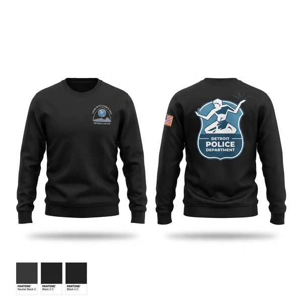 Crew Neck Sweatshirt, Notification & Control, Police, Teamtime, Team time, sublimation, custom sports apparel, team uniforms, spirit wear, spiritwear, sports uniforms, custom shirts, team store, custom team store, fundraiser sports, apparel fundraiser