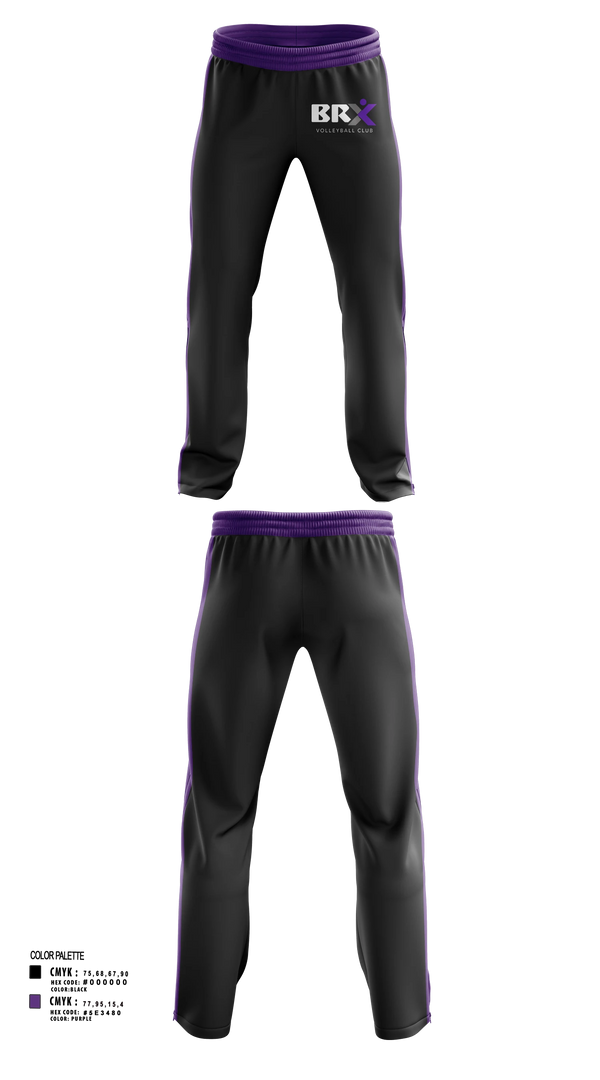 Sweatpants, BRX, Women's Volleyball, Teamtime, Team time, sublimation, custom sports apparel, team uniforms, spirit wear, spiritwear, sports uniforms, custom shirts, team store, custom team store, fundraiser sports, apparel fundraiser