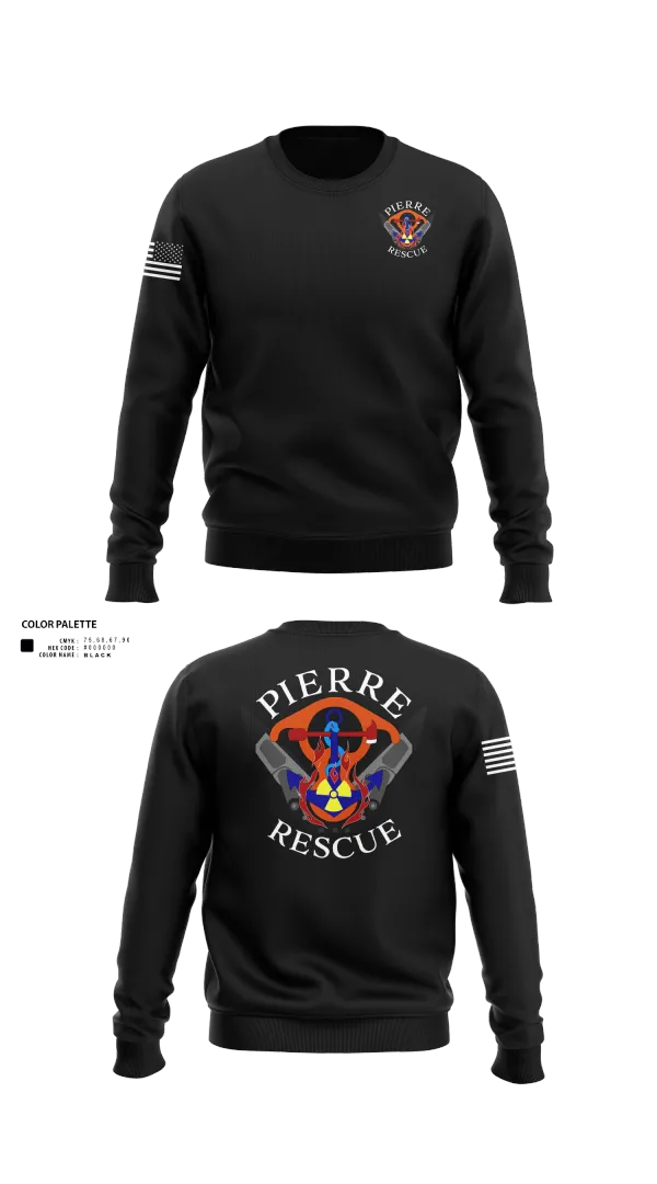 Crew Neck Sweatshirt, Pierre Rescue, , Teamtime, Team time, sublimation, custom sports apparel, team uniforms, spirit wear, spiritwear, sports uniforms, custom shirts, team store, custom team store, fundraiser sports, apparel fundraiser