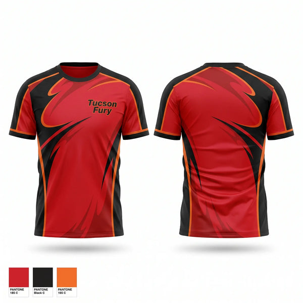 Football Jersey, Tucson Fury, Softball, Teamtime, Team time, sublimation, custom sports apparel, team uniforms, spirit wear, spiritwear, sports uniforms, custom shirts, team store, custom team store, fundraiser sports, apparel fundraiser