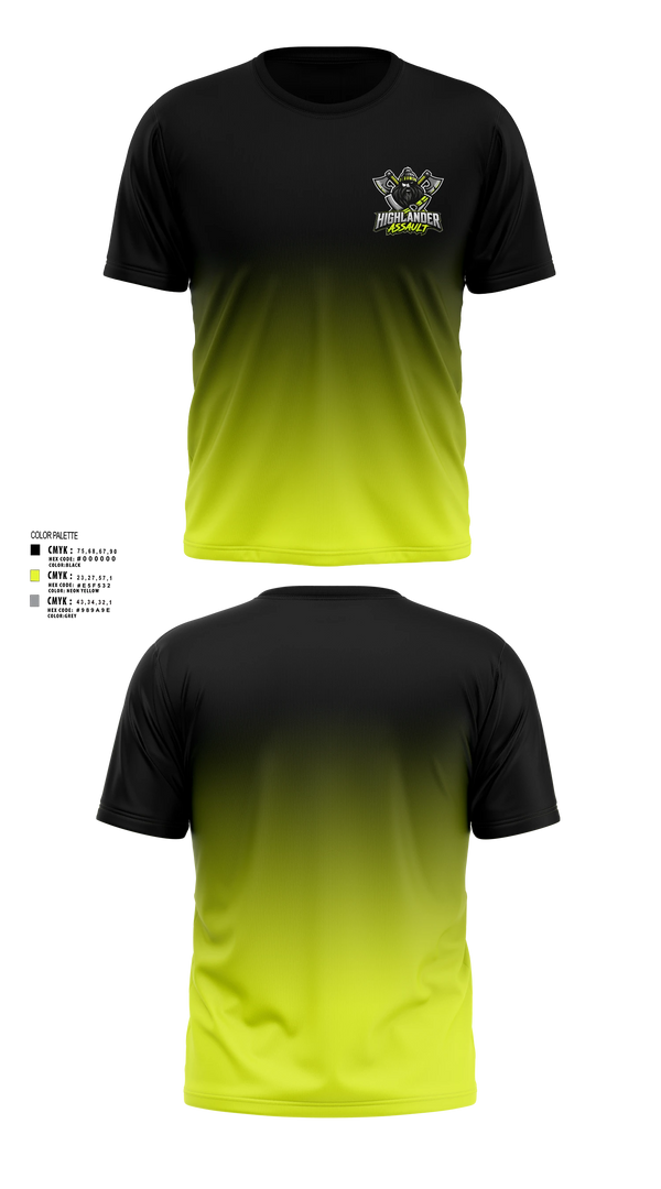 Short Sleeve Performance Shirt, Highlander Assault, , Teamtime, Team time, sublimation, custom sports apparel, team uniforms, spirit wear, spiritwear, sports uniforms, custom shirts, team store, custom team store, fundraiser sports, apparel fundraiser