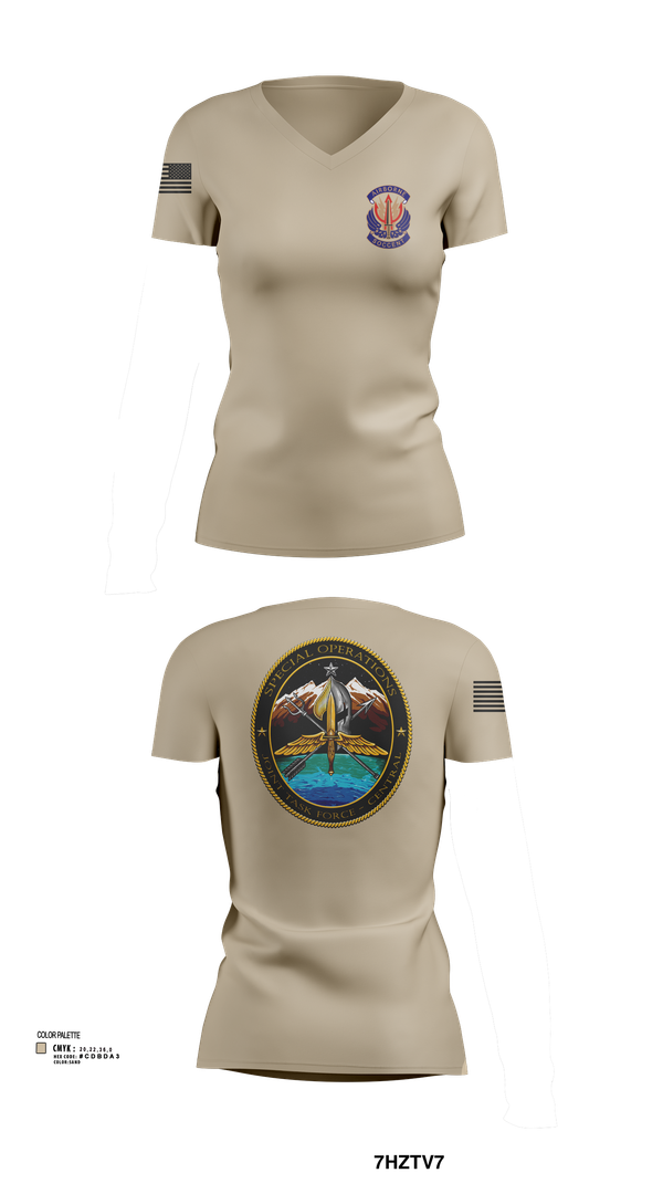 Womens Short Sleeve Vneck Shirt, IWTF-C, Air Force, Teamtime, Team time, sublimation, custom sports apparel, team uniforms, spirit wear, spiritwear, sports uniforms, custom shirts, team store, custom team store, fundraiser sports, apparel fundraiser