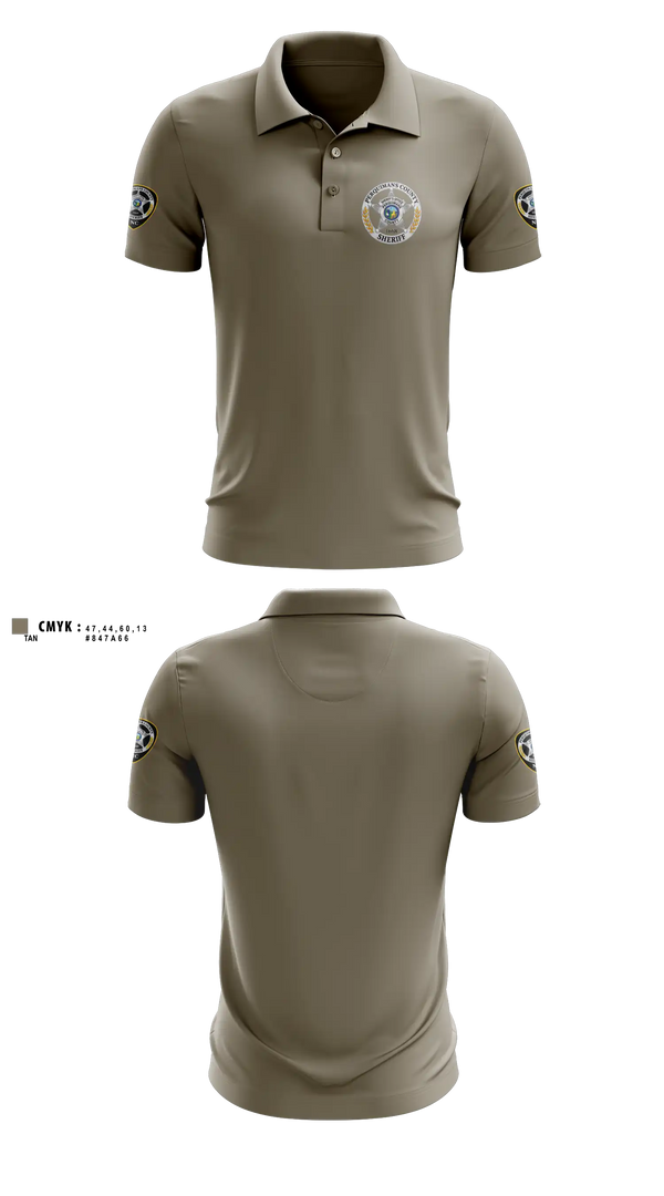 Short Sleeve Performance Polo, Perquimans County Sheriff's Office, Police, Teamtime, Team time, sublimation, custom sports apparel, team uniforms, spirit wear, spiritwear, sports uniforms, custom shirts, team store, custom team store, fundraiser sports, apparel fundraiser