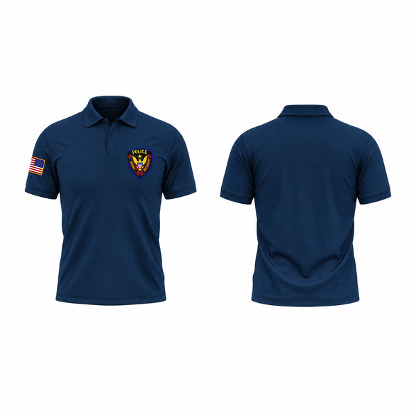 Short Sleeve Performance Polo, Winona Police Department, Police, Teamtime, Team time, sublimation, custom sports apparel, team uniforms, spirit wear, spiritwear, sports uniforms, custom shirts, team store, custom team store, fundraiser sports, apparel fundraiser