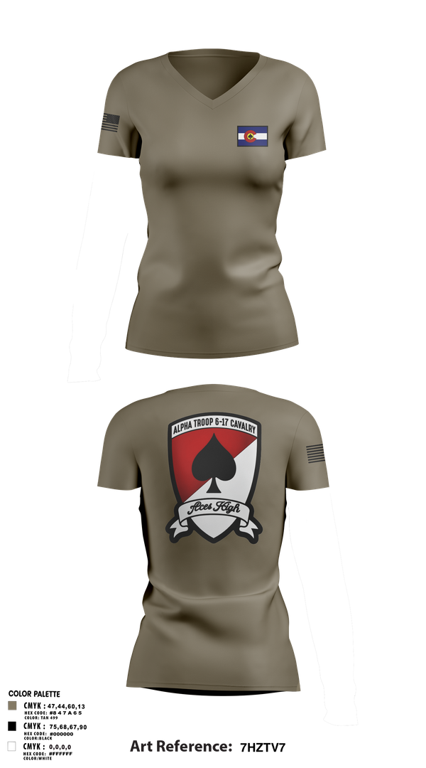 Womens Short Sleeve Vneck Shirt, A-TRP 6-17 ACS, , Teamtime, Team time, sublimation, custom sports apparel, team uniforms, spirit wear, spiritwear, sports uniforms, custom shirts, team store, custom team store, fundraiser sports, apparel fundraiser