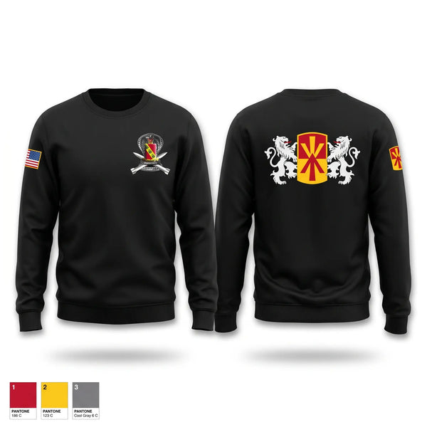 Crew Neck Sweatshirt, Bravo 1-43 ADA, Army, Teamtime, Team time, sublimation, custom sports apparel, team uniforms, spirit wear, spiritwear, sports uniforms, custom shirts, team store, custom team store, fundraiser sports, apparel fundraiser