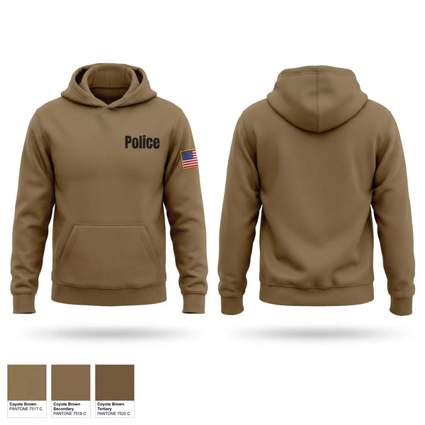 Hoodie, Police, Navy, Teamtime, Team time, sublimation, custom sports apparel, team uniforms, spirit wear, spiritwear, sports uniforms, custom shirts, team store, custom team store, fundraiser sports, apparel fundraiser
