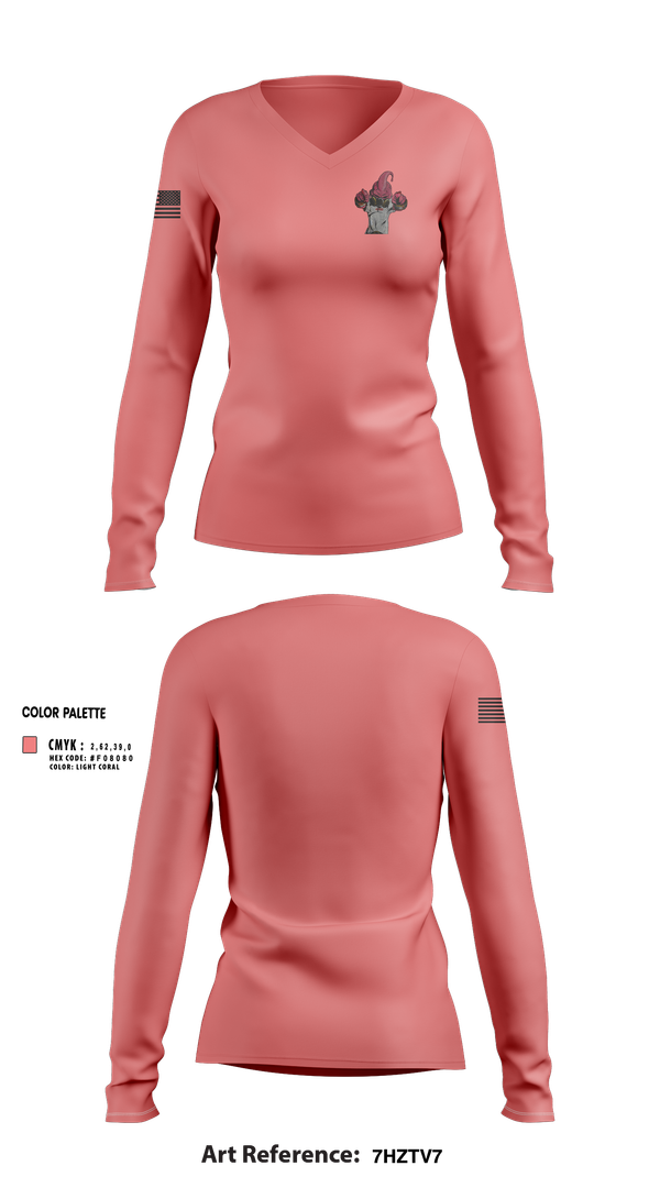 Womens Long Sleeve Vneck Shirt, Infinite Space Sphere, , Teamtime, Team time, sublimation, custom sports apparel, team uniforms, spirit wear, spiritwear, sports uniforms, custom shirts, team store, custom team store, fundraiser sports, apparel fundraiser