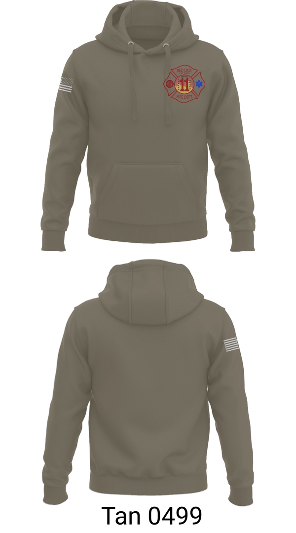 Hoodie, Red Lick VFD, Fire Department, Teamtime, Team time, sublimation, custom sports apparel, team uniforms, spirit wear, spiritwear, sports uniforms, custom shirts, team store, custom team store, fundraiser sports, apparel fundraiser