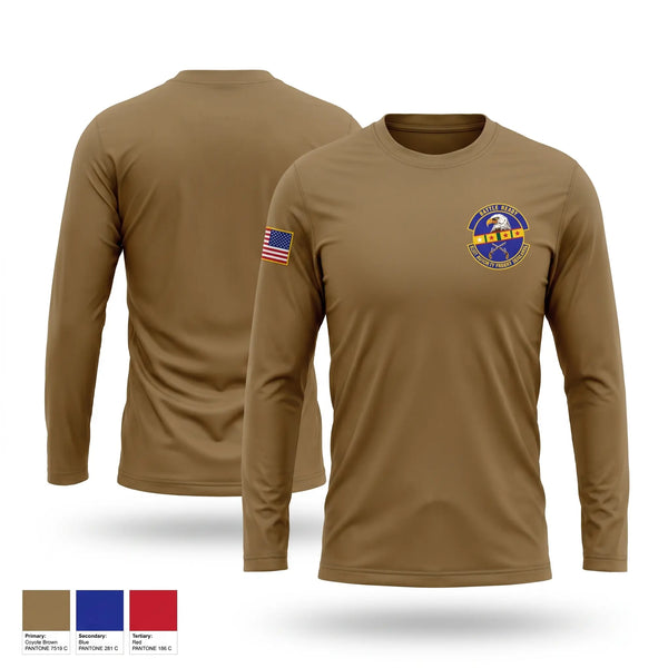 Long Sleeve Performance Shirt, 633 SFS The best section S3T, Air Force, Teamtime, Team time, sublimation, custom sports apparel, team uniforms, spirit wear, spiritwear, sports uniforms, custom shirts, team store, custom team store, fundraiser sports, apparel fundraiser