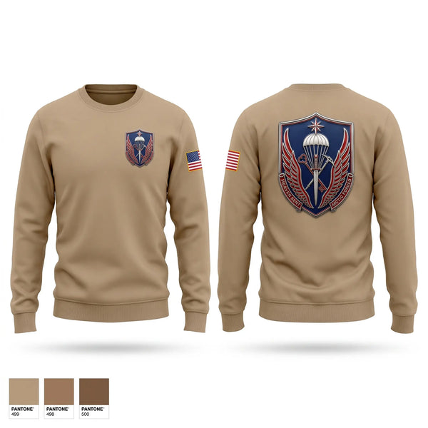 Crew Neck Sweatshirt, 11th ADSB, Army, Teamtime, Team time, sublimation, custom sports apparel, team uniforms, spirit wear, spiritwear, sports uniforms, custom shirts, team store, custom team store, fundraiser sports, apparel fundraiser