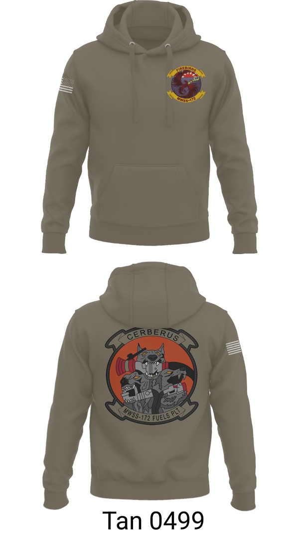 Hoodie, MWSS-172 Fuels Platoon, Marines, Teamtime, Team time, sublimation, custom sports apparel, team uniforms, spirit wear, spiritwear, sports uniforms, custom shirts, team store, custom team store, fundraiser sports, apparel fundraiser