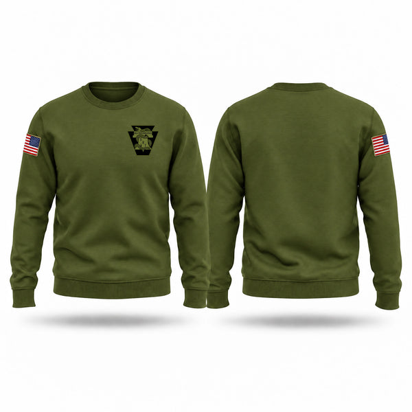 Crew Neck Sweatshirt, DEA Philadelphia SRT, Police, Teamtime, Team time, sublimation, custom sports apparel, team uniforms, spirit wear, spiritwear, sports uniforms, custom shirts, team store, custom team store, fundraiser sports, apparel fundraiser