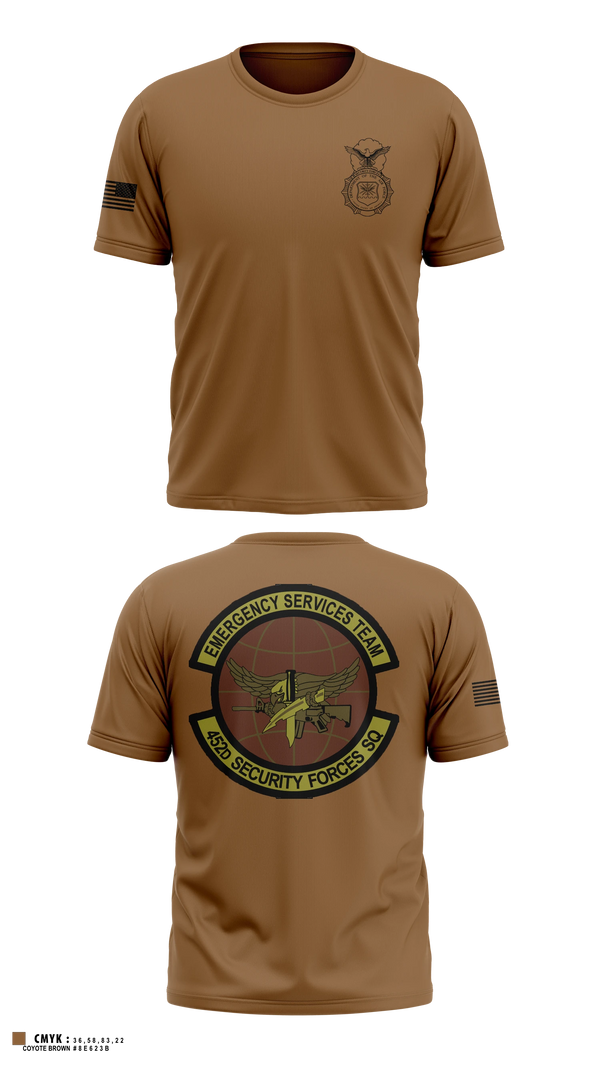 Old School Cotton Feel Shirt, 452d Security Forces Squadron, Air Force, Teamtime, Team time, sublimation, custom sports apparel, team uniforms, spirit wear, spiritwear, sports uniforms, custom shirts, team store, custom team store, fundraiser sports, apparel fundraiser