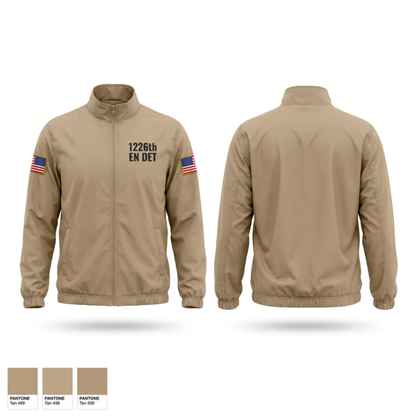 Windbreaker, 1226th EN DET, Army, Teamtime, Team time, sublimation, custom sports apparel, team uniforms, spirit wear, spiritwear, sports uniforms, custom shirts, team store, custom team store, fundraiser sports, apparel fundraiser