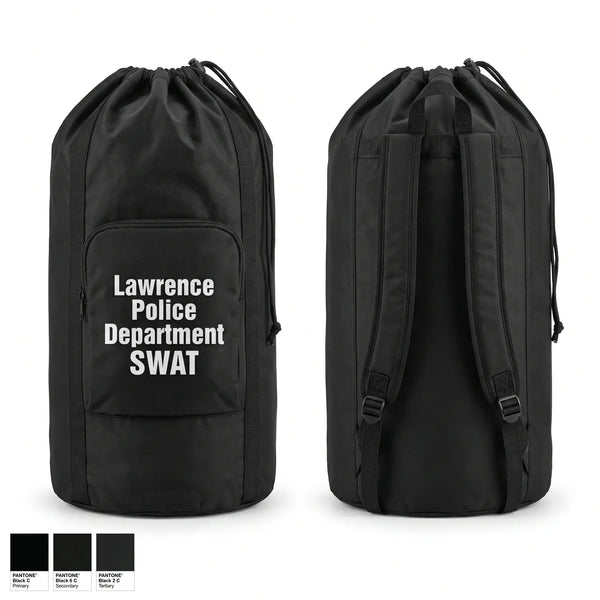 Gear Bag, Lawrence Police Department SWAT, Police, Teamtime, Team time, sublimation, custom sports apparel, team uniforms, spirit wear, spiritwear, sports uniforms, custom shirts, team store, custom team store, fundraiser sports, apparel fundraiser