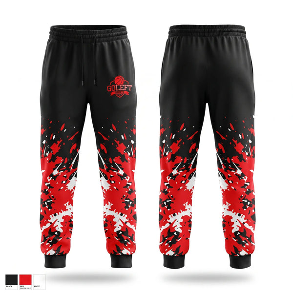 Sweatpants, Go Left Sports, Men's Basketball, Teamtime, Team time, sublimation, custom sports apparel, team uniforms, spirit wear, spiritwear, sports uniforms, custom shirts, team store, custom team store, fundraiser sports, apparel fundraiser