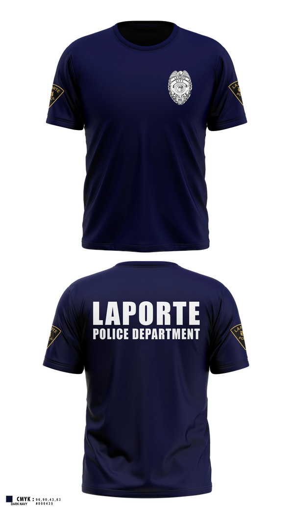 Old School Cotton Feel Shirt, City of LaPorte Police Department, Police, Teamtime, Team time, sublimation, custom sports apparel, team uniforms, spirit wear, spiritwear, sports uniforms, custom shirts, team store, custom team store, fundraiser sports, apparel fundraiser