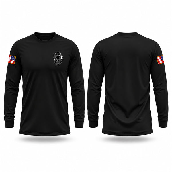 Long Sleeve Performance Shirt, Horton Police Department, Police, Teamtime, Team time, sublimation, custom sports apparel, team uniforms, spirit wear, spiritwear, sports uniforms, custom shirts, team store, custom team store, fundraiser sports, apparel fundraiser