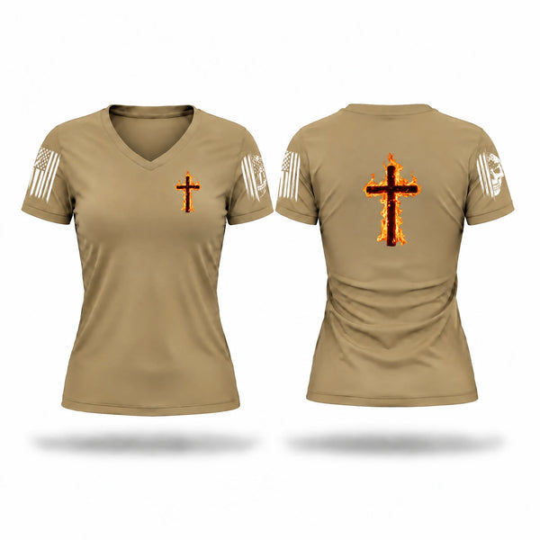 Womens Short Sleeve Vneck Shirt, 19, Fire Department, Teamtime, Team time, sublimation, custom sports apparel, team uniforms, spirit wear, spiritwear, sports uniforms, custom shirts, team store, custom team store, fundraiser sports, apparel fundraiser