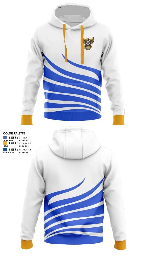 Hoodie, Eagles Academy SC, Men's Soccer, Teamtime, Team time, sublimation, custom sports apparel, team uniforms, spirit wear, spiritwear, sports uniforms, custom shirts, team store, custom team store, fundraiser sports, apparel fundraiser