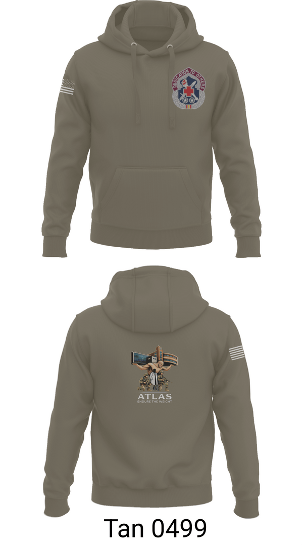 Hoodie, Atlas Company, Army, Teamtime, Team time, sublimation, custom sports apparel, team uniforms, spirit wear, spiritwear, sports uniforms, custom shirts, team store, custom team store, fundraiser sports, apparel fundraiser