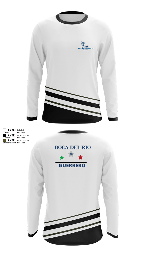 Long Sleeve Performance Shirt, Playa Boca del Rio Gro.Mx, Golf, Teamtime, Team time, sublimation, custom sports apparel, team uniforms, spirit wear, spiritwear, sports uniforms, custom shirts, team store, custom team store, fundraiser sports, apparel fundraiser
