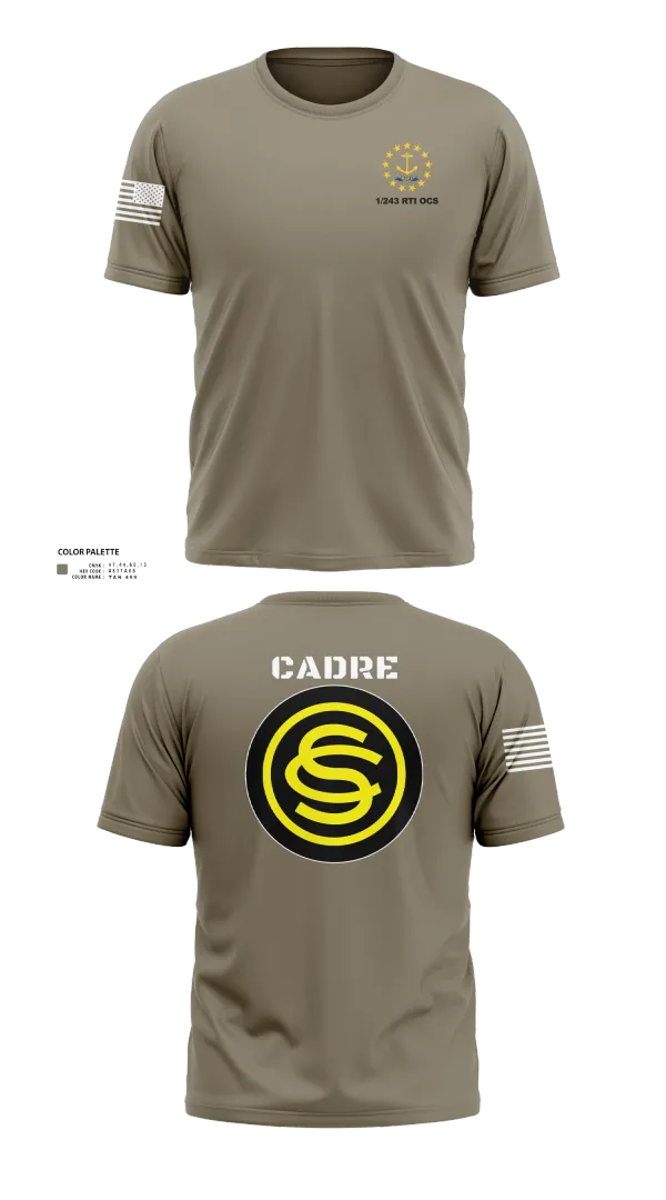Short Sleeve Performance Shirt, 1/243 RTI OCS, , Teamtime, Team time, sublimation, custom sports apparel, team uniforms, spirit wear, spiritwear, sports uniforms, custom shirts, team store, custom team store, fundraiser sports, apparel fundraiser