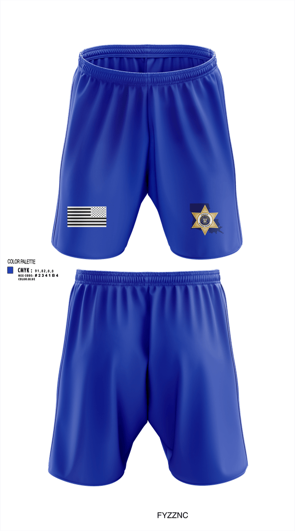 Athletic Shorts With Pockets, Acadia Parish Sheriff's Office, Police, Teamtime, Team time, sublimation, custom sports apparel, team uniforms, spirit wear, spiritwear, sports uniforms, custom shirts, team store, custom team store, fundraiser sports, apparel fundraiser
