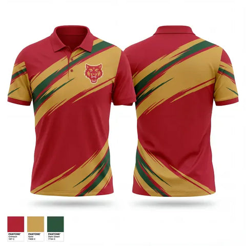 Short Sleeve Performance Polo, Rome jr wolves, , Teamtime, Team time, sublimation, custom sports apparel, team uniforms, spirit wear, spiritwear, sports uniforms, custom shirts, team store, custom team store, fundraiser sports, apparel fundraiser