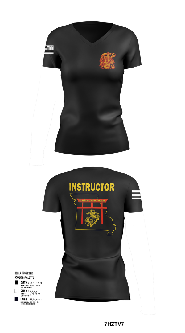 Womens Short Sleeve Vneck Shirt, BEER, Marines, Teamtime, Team time, sublimation, custom sports apparel, team uniforms, spirit wear, spiritwear, sports uniforms, custom shirts, team store, custom team store, fundraiser sports, apparel fundraiser