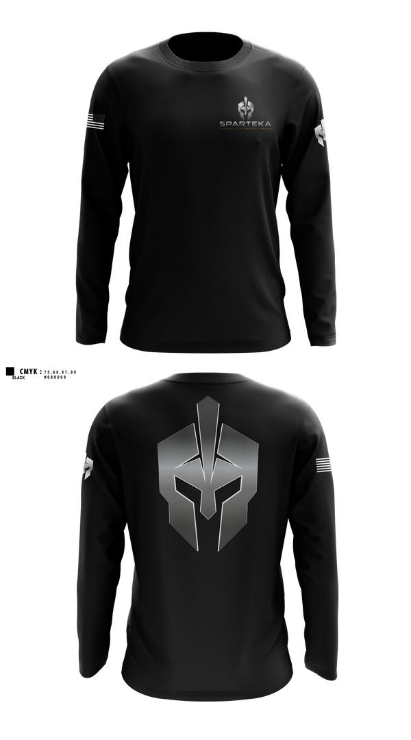 Long Sleeve Performance Shirt, Sparteka EP, , Teamtime, Team time, sublimation, custom sports apparel, team uniforms, spirit wear, spiritwear, sports uniforms, custom shirts, team store, custom team store, fundraiser sports, apparel fundraiser