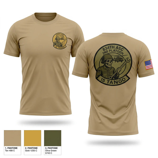 Short Sleeve Performance Shirt, B-Co 834th ASB, National Guard, Teamtime, Team time, sublimation, custom sports apparel, team uniforms, spirit wear, spiritwear, sports uniforms, custom shirts, team store, custom team store, fundraiser sports, apparel fundraiser