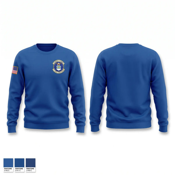 Crew Neck Sweatshirt, 61st Security Forces Squadron, Air Force, Teamtime, Team time, sublimation, custom sports apparel, team uniforms, spirit wear, spiritwear, sports uniforms, custom shirts, team store, custom team store, fundraiser sports, apparel fundraiser