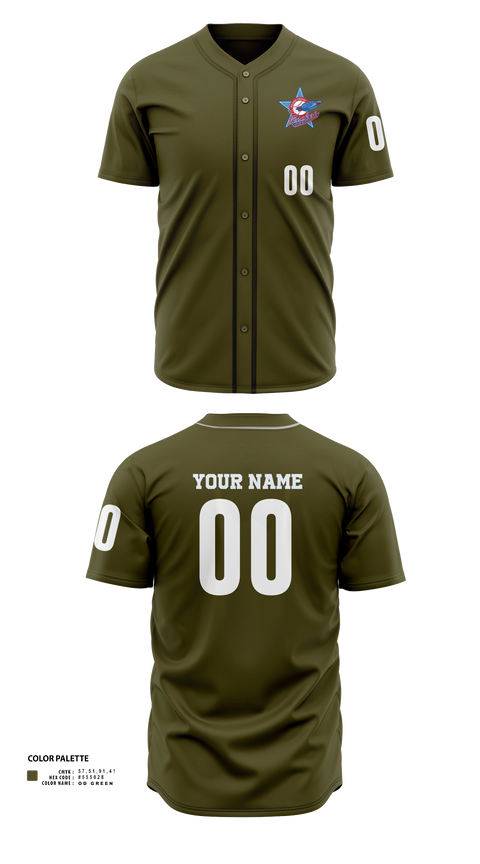 Full Button Baseball Jersey, Rockets, Baseball, Teamtime, Team time, sublimation, custom sports apparel, team uniforms, spirit wear, spiritwear, sports uniforms, custom shirts, team store, custom team store, fundraiser sports, apparel fundraiser