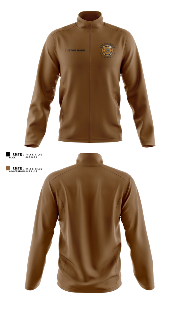 Fleece Jacket, 93rd Finance Battalion, National Guard, Teamtime, Team time, sublimation, custom sports apparel, team uniforms, spirit wear, spiritwear, sports uniforms, custom shirts, team store, custom team store, fundraiser sports, apparel fundraiser