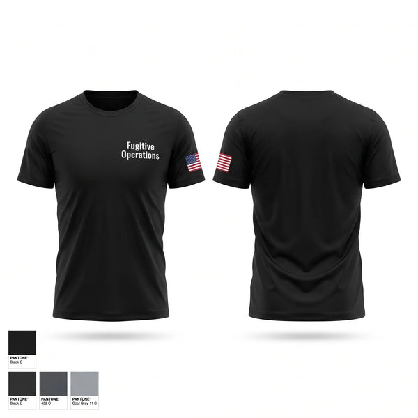 Short Sleeve Performance Shirt, Fugitive Operations, Police, Teamtime, Team time, sublimation, custom sports apparel, team uniforms, spirit wear, spiritwear, sports uniforms, custom shirts, team store, custom team store, fundraiser sports, apparel fundraiser