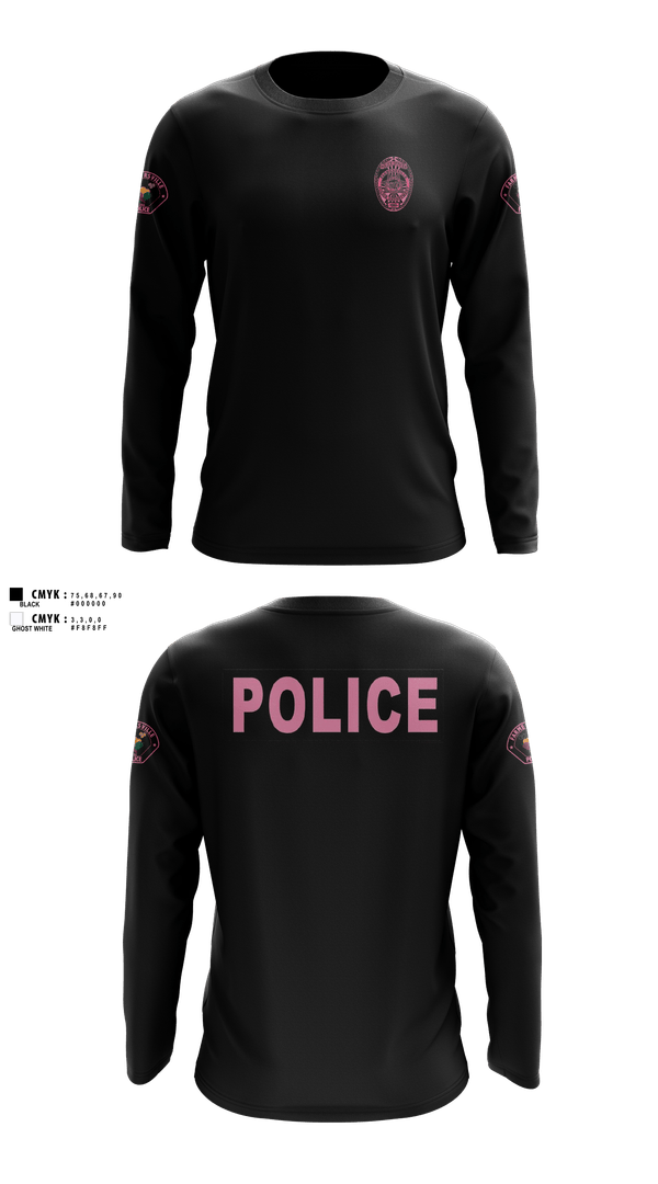 Long Sleeve Performance Shirt, Farmersville PD, Police, Teamtime, Team time, sublimation, custom sports apparel, team uniforms, spirit wear, spiritwear, sports uniforms, custom shirts, team store, custom team store, fundraiser sports, apparel fundraiser