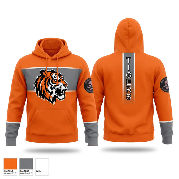 Hoodie, HERRIN TIGERS CROSS COUNTRY, Cross Country, Teamtime, Team time, sublimation, custom sports apparel, team uniforms, spirit wear, spiritwear, sports uniforms, custom shirts, team store, custom team store, fundraiser sports, apparel fundraiser