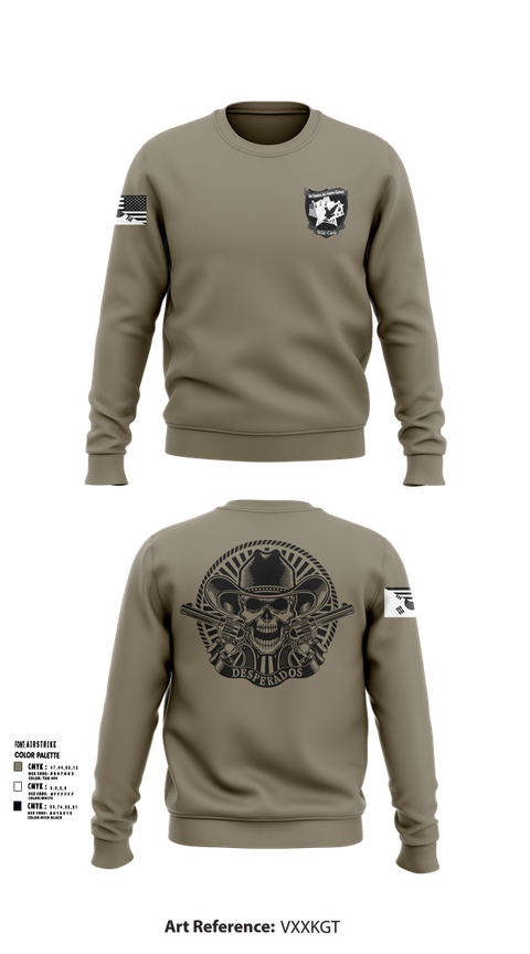 Crew Neck Sweatshirt, Desperados, , Teamtime, Team time, sublimation, custom sports apparel, team uniforms, spirit wear, spiritwear, sports uniforms, custom shirts, team store, custom team store, fundraiser sports, apparel fundraiser
