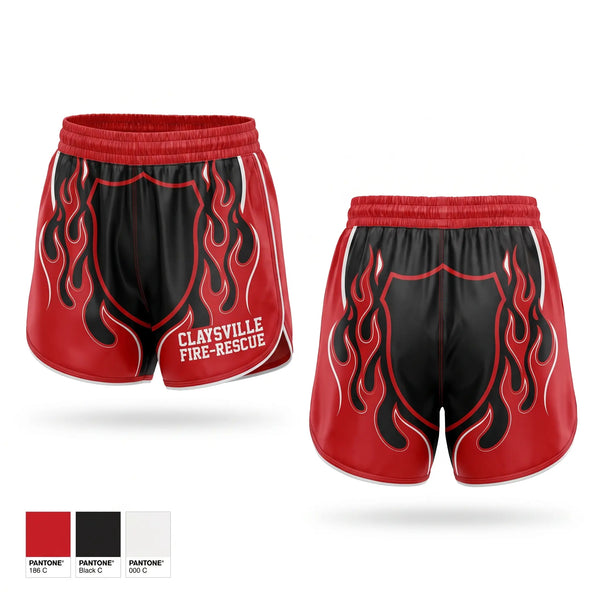 Ranger Panties, Claysville Fire-Rescue, Fire Department, Teamtime, Team time, sublimation, custom sports apparel, team uniforms, spirit wear, spiritwear, sports uniforms, custom shirts, team store, custom team store, fundraiser sports, apparel fundraiser