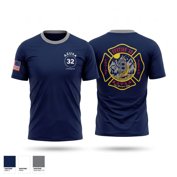Short Sleeve Performance Shirt, 32, Fire Department, Teamtime, Team time, sublimation, custom sports apparel, team uniforms, spirit wear, spiritwear, sports uniforms, custom shirts, team store, custom team store, fundraiser sports, apparel fundraiser