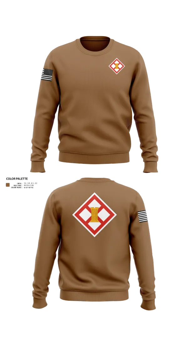 Crew Neck Sweatshirt, 683rd ENG DET, , Teamtime, Team time, sublimation, custom sports apparel, team uniforms, spirit wear, spiritwear, sports uniforms, custom shirts, team store, custom team store, fundraiser sports, apparel fundraiser