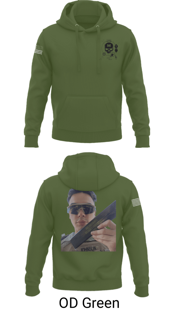 Hoodie, 374TH CECI, Army, Teamtime, Team time, sublimation, custom sports apparel, team uniforms, spirit wear, spiritwear, sports uniforms, custom shirts, team store, custom team store, fundraiser sports, apparel fundraiser