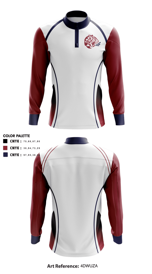 Quarter Zip Jacket, The Kew-Forest School Volleyball, Men's Volleyball, Teamtime, Team time, sublimation, custom sports apparel, team uniforms, spirit wear, spiritwear, sports uniforms, custom shirts, team store, custom team store, fundraiser sports, apparel fundraiser
