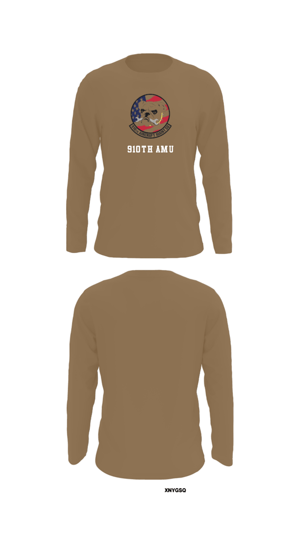 Long Sleeve Performance Shirt, 910th AMU, Air Force, Teamtime, Team time, sublimation, custom sports apparel, team uniforms, spirit wear, spiritwear, sports uniforms, custom shirts, team store, custom team store, fundraiser sports, apparel fundraiser
