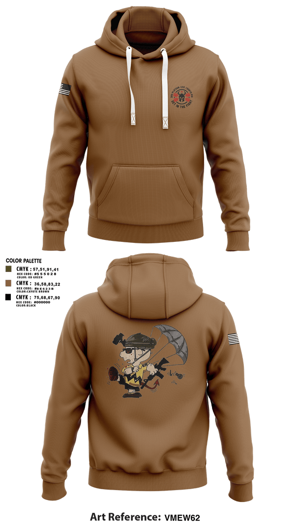 Hoodie, 3rd Platoon, CCo, 1-508th PIR, , Teamtime, Team time, sublimation, custom sports apparel, team uniforms, spirit wear, spiritwear, sports uniforms, custom shirts, team store, custom team store, fundraiser sports, apparel fundraiser