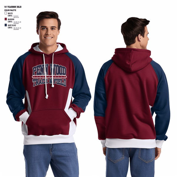 Hoodie, PENN WOOD Highschool, Track & Field, Teamtime, Team time, sublimation, custom sports apparel, team uniforms, spirit wear, spiritwear, sports uniforms, custom shirts, team store, custom team store, fundraiser sports, apparel fundraiser